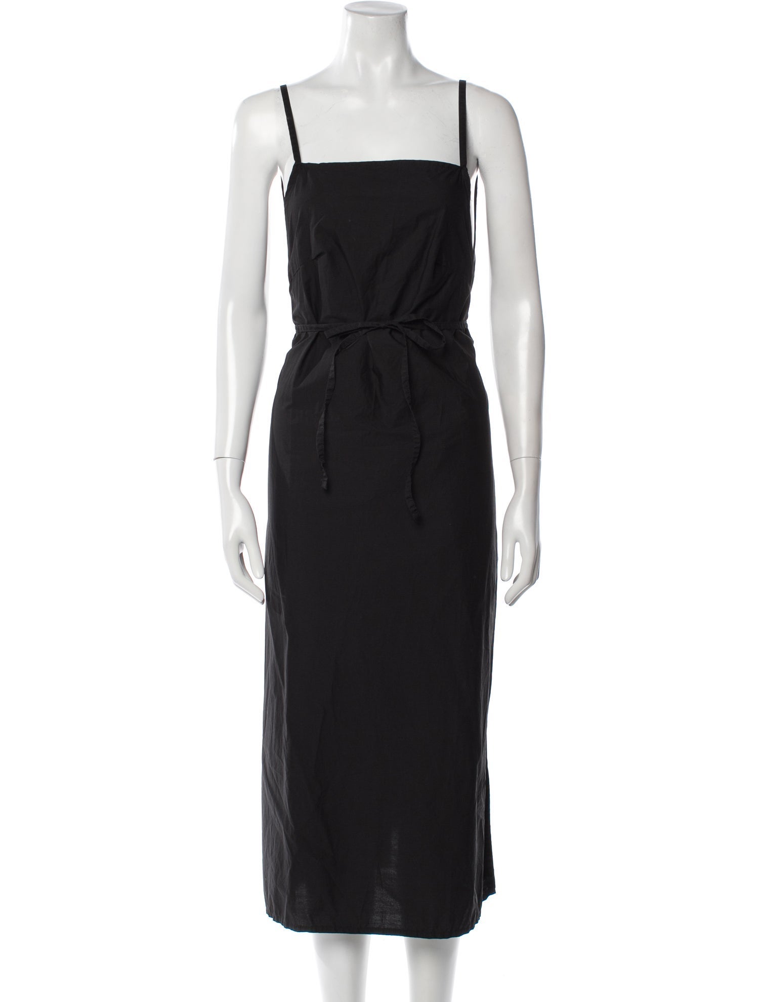 Deiji Studios Square Neckline Midi Length Dress