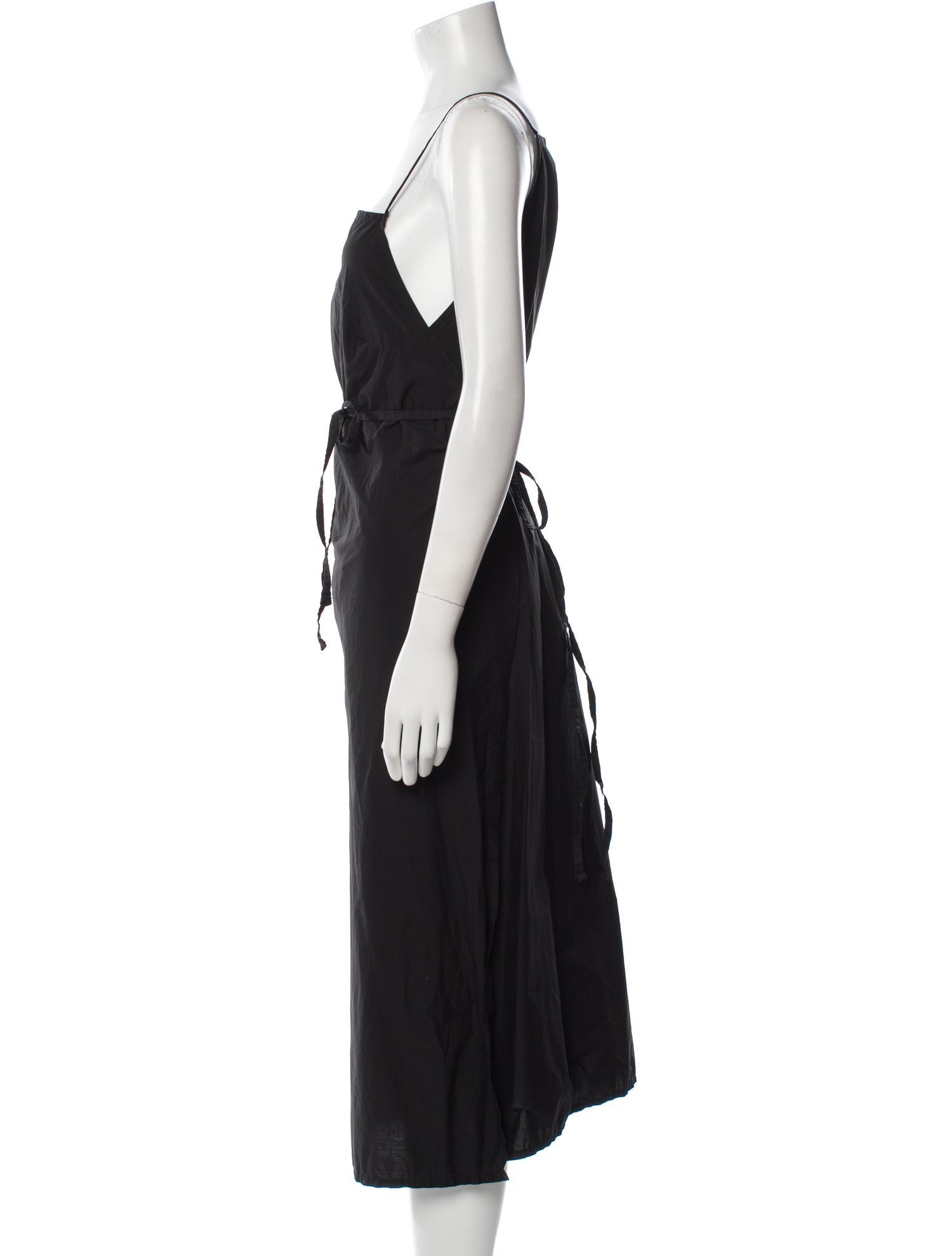 Deiji Studios Square Neckline Midi Length Dress