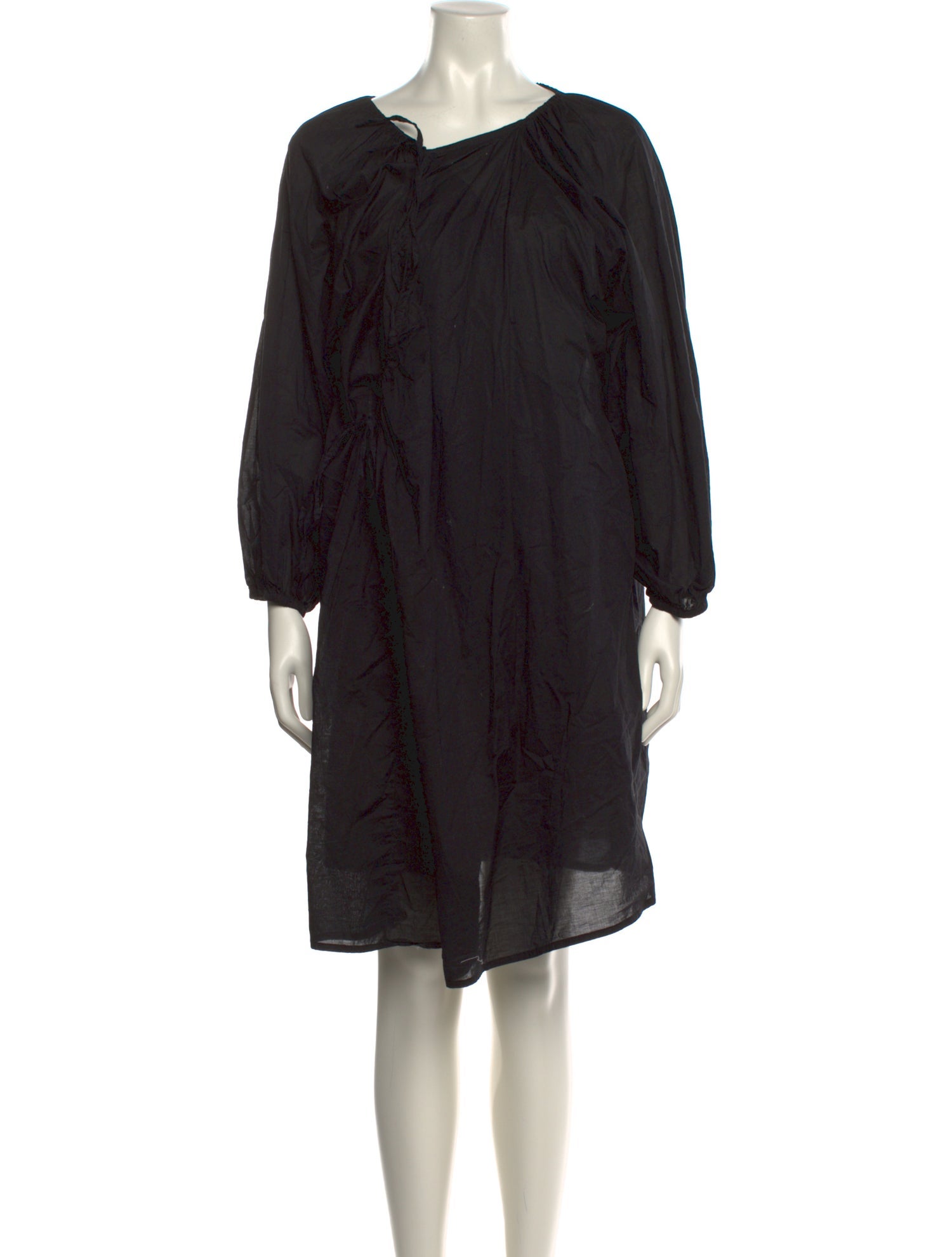 Deiji Studios Scoop Neck Knee-Length Dress