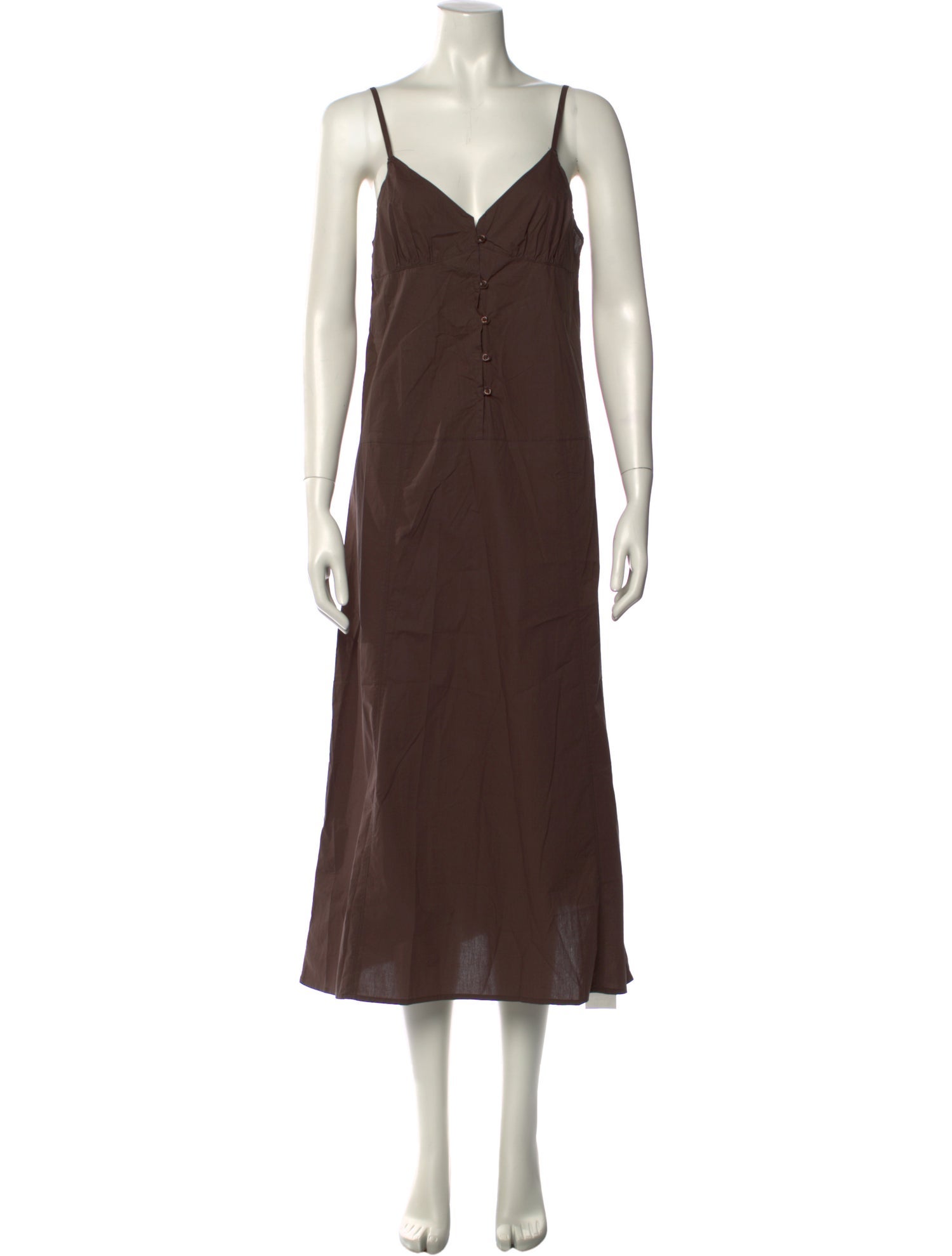 Deiji Studios V-Neck Long Dress w/ Tags