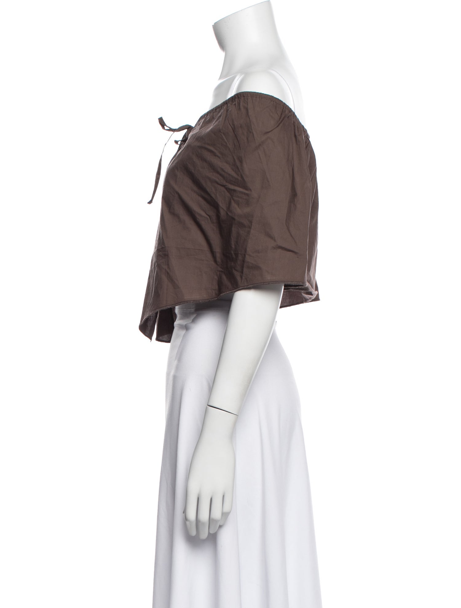 Deiji Studios Off-The-Shoulder Short Sleeve Top