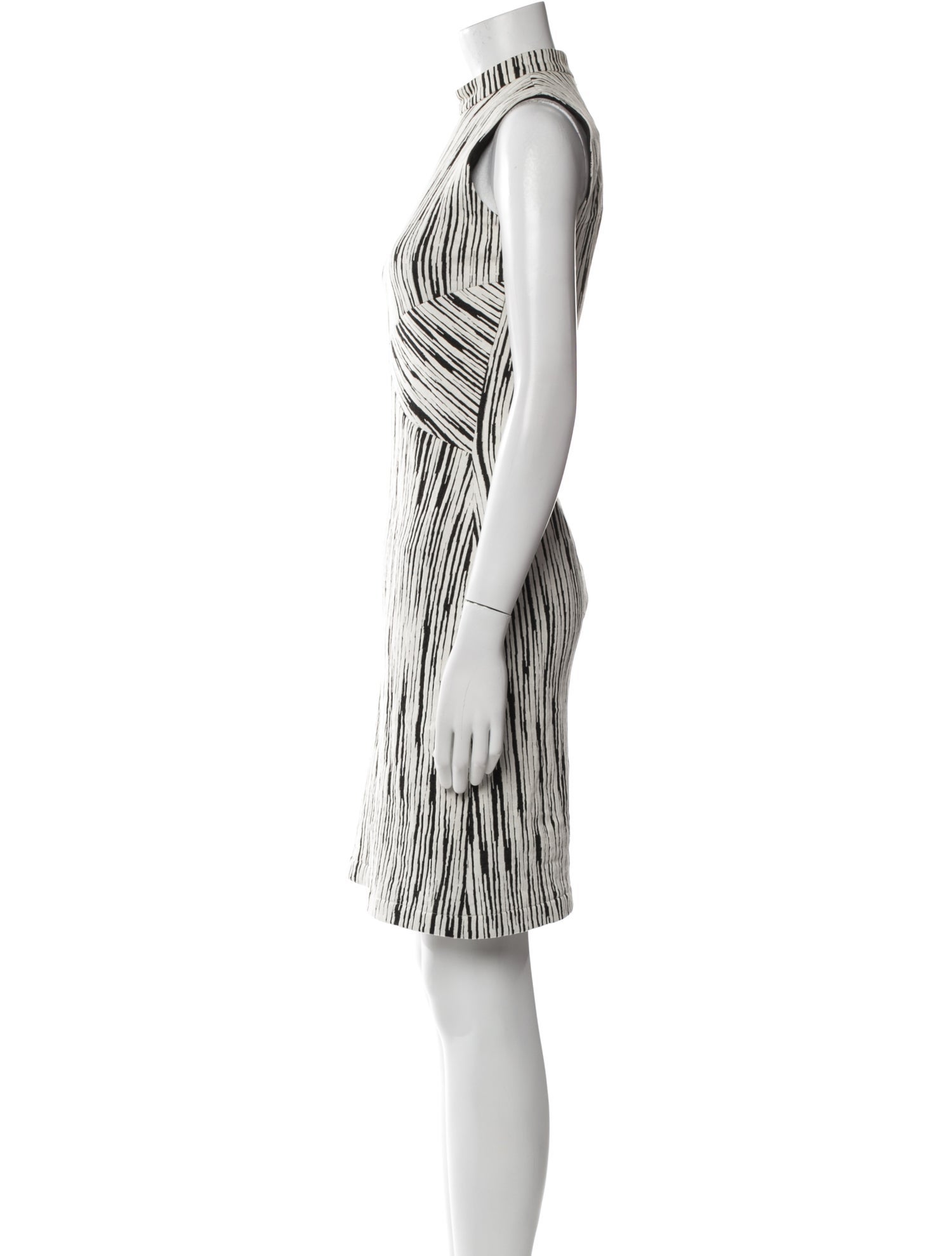 Delfina Balda Striped Mini Dress