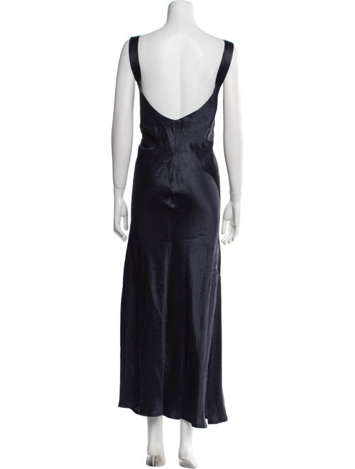 Delfina Balda Scoop Neck Long Dress