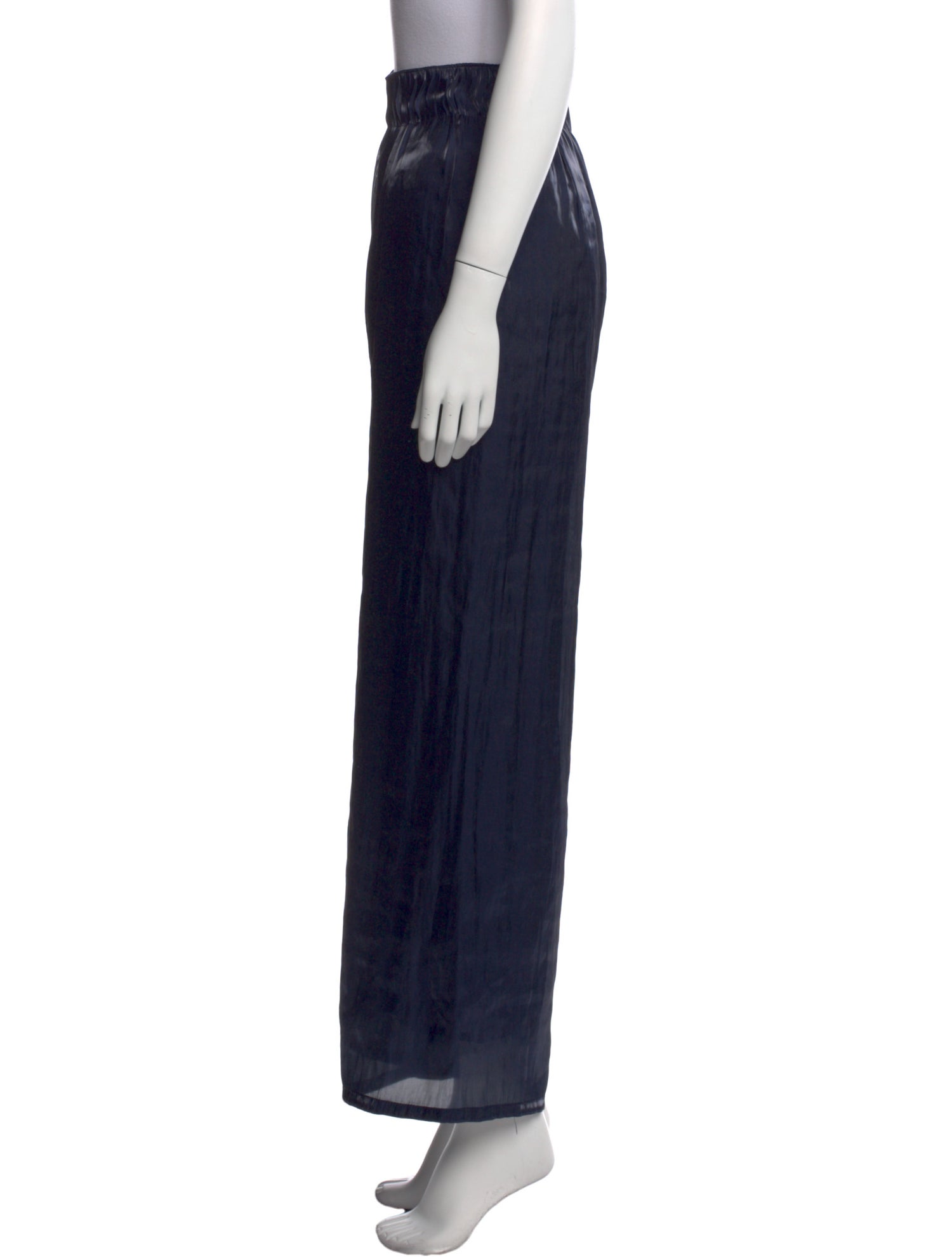 Delfina Balda Silk Wide Leg Pants
