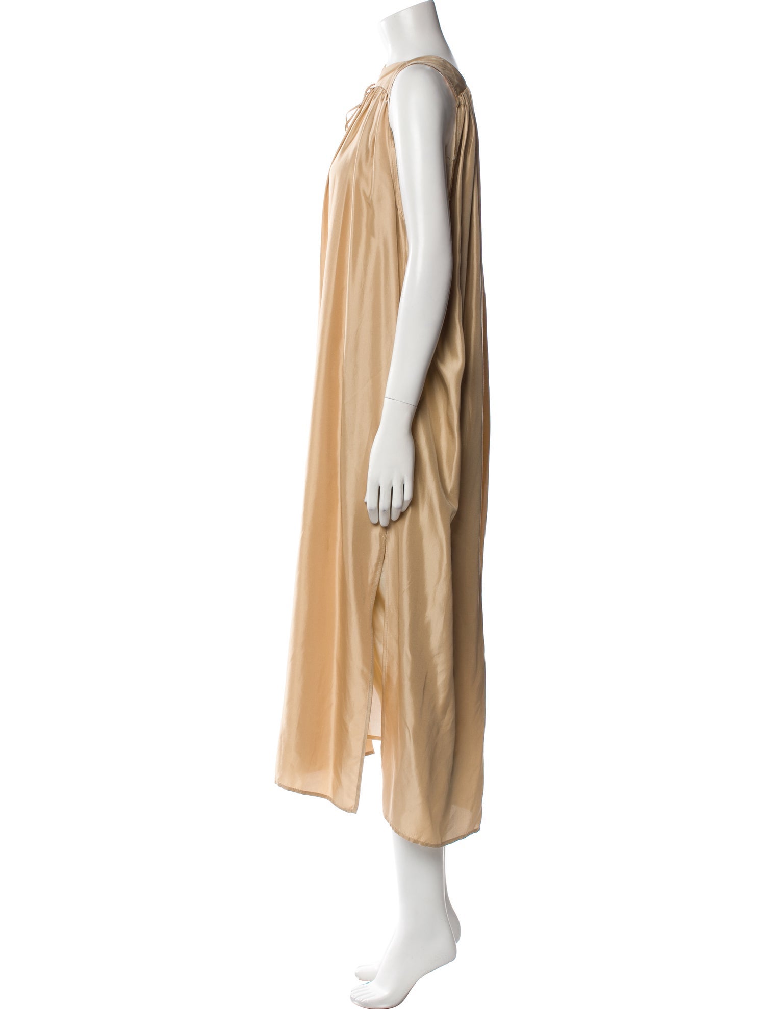 Delfina Balda Silk Long Dress