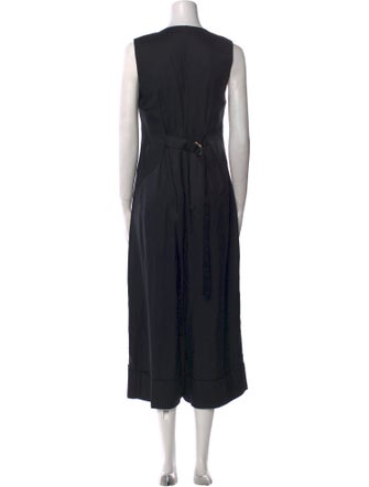 Delfina Balda Plunge Neckline Jumpsuit