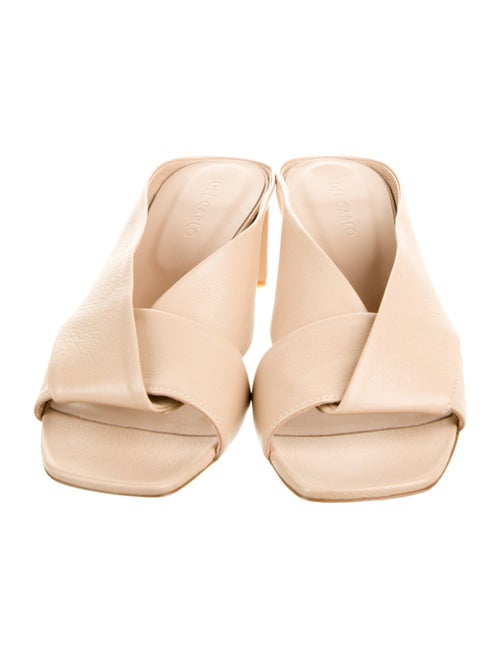 Del Carlo Leather Slides