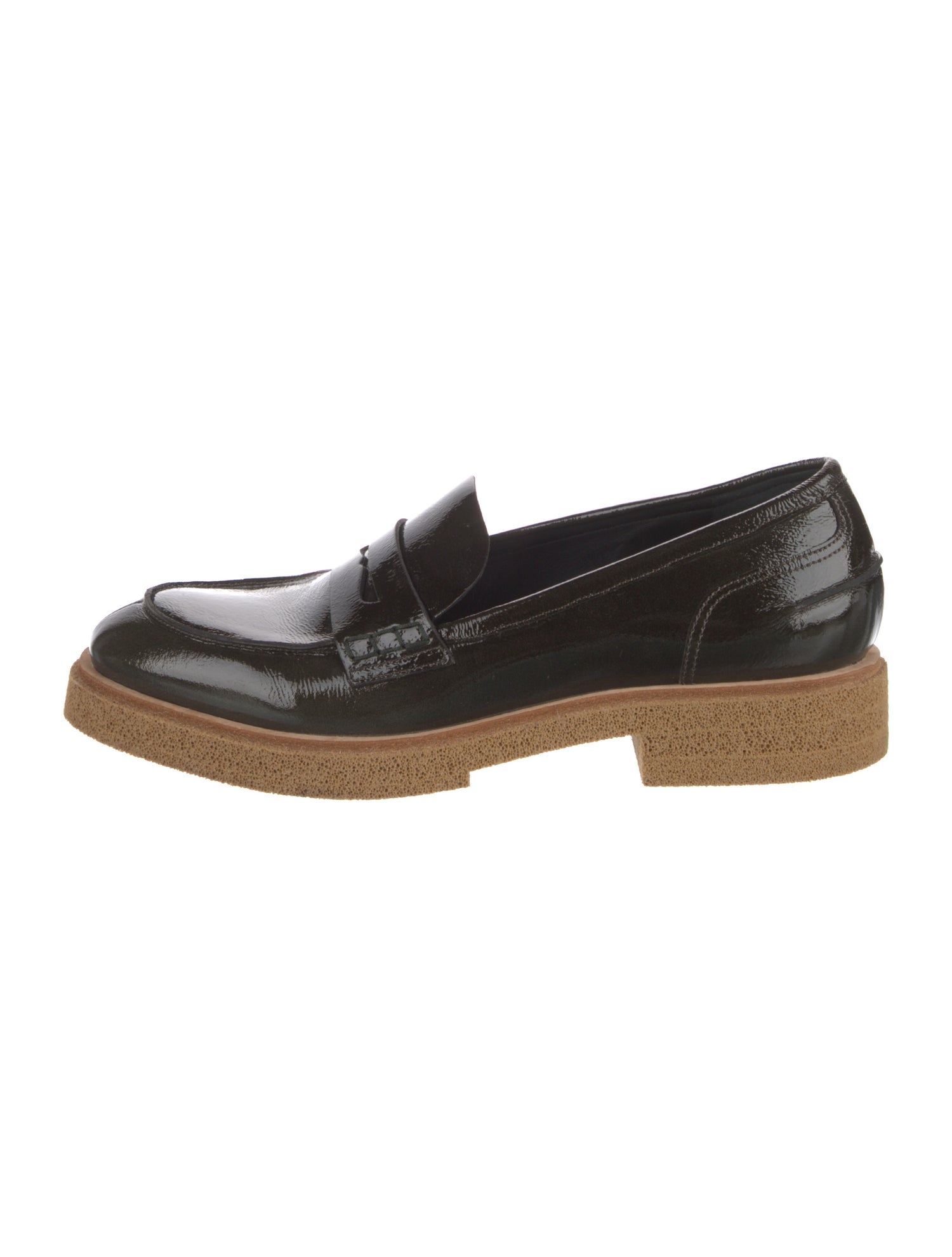 Del Carlo Patent Leather Loafers