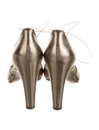 Del Carlo Leather D'Orsay Pumps