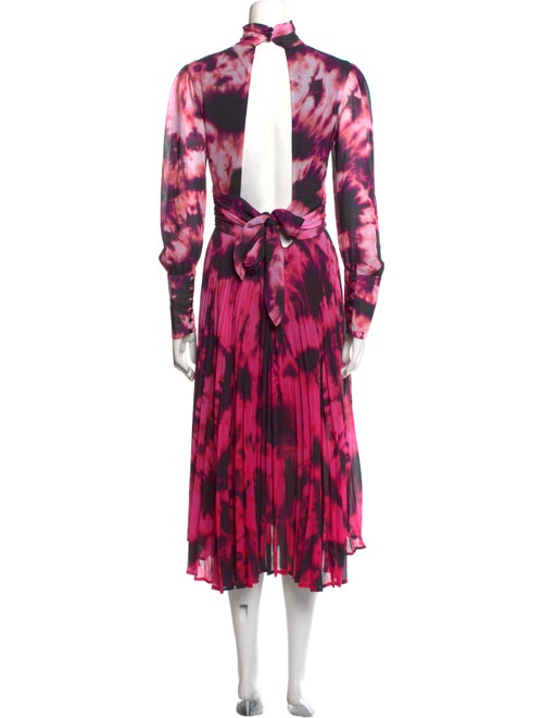 Delfi Collective Tie-Dye Print Midi Length Dress