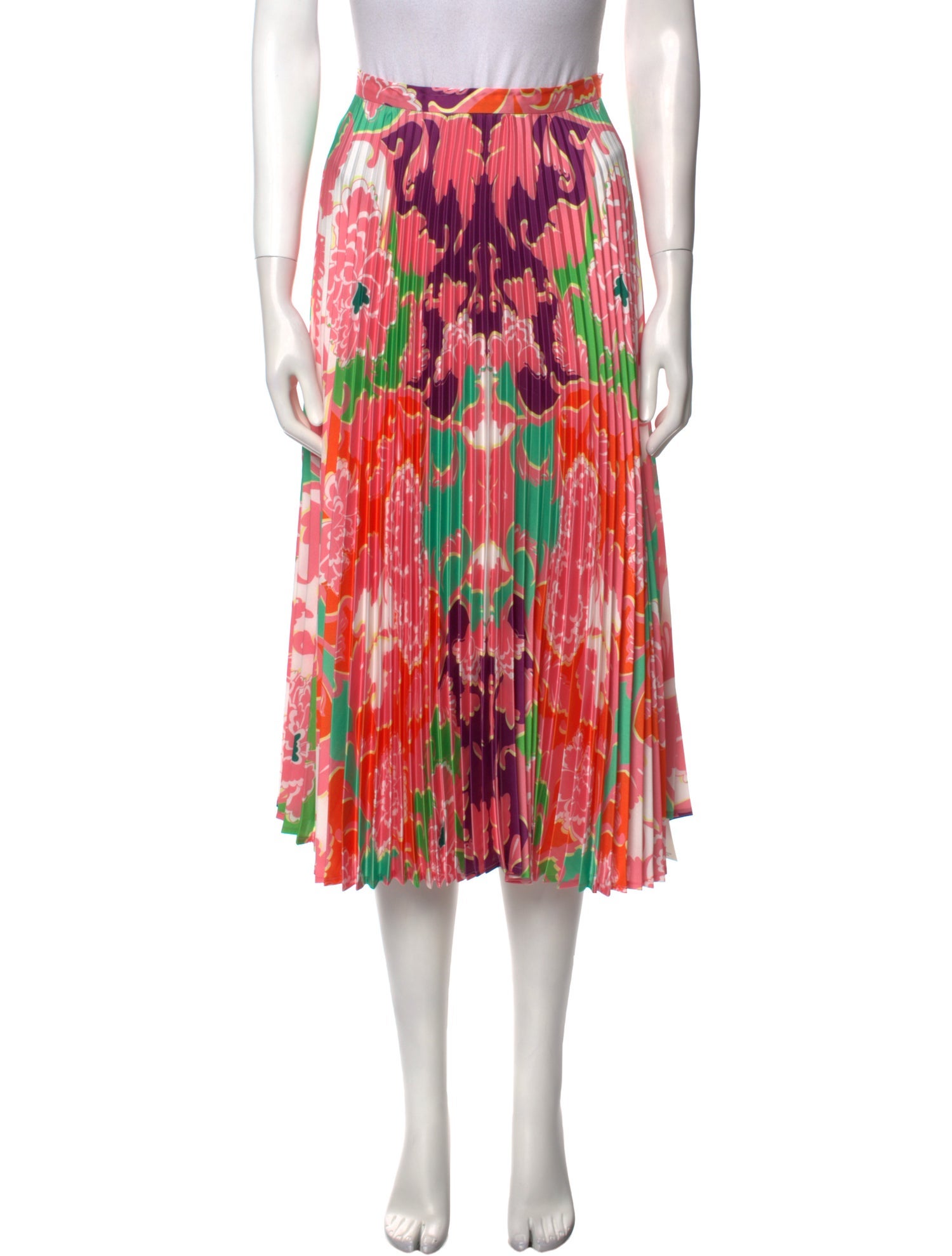 Delfi Collective Printed Midi Length Skirt