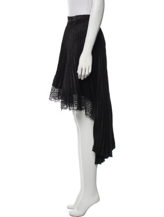 Delfi Collective Lace Pattern Midi Length Skirt