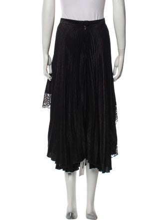 Delfi Collective Lace Pattern Midi Length Skirt