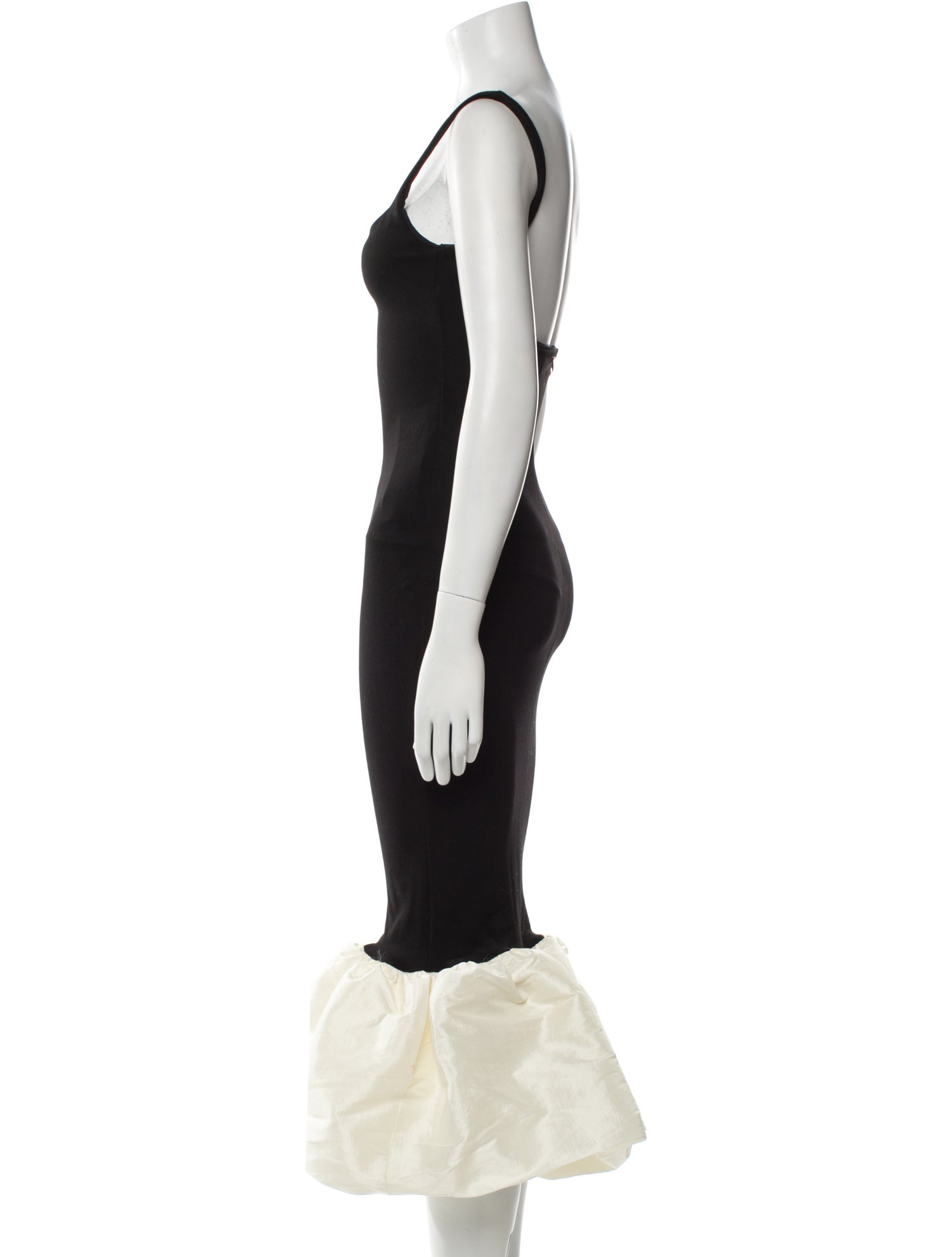 Delfi Collective Square Neckline Midi Length Dress