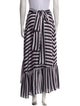 Delfi Collective Striped Midi Length Skirt