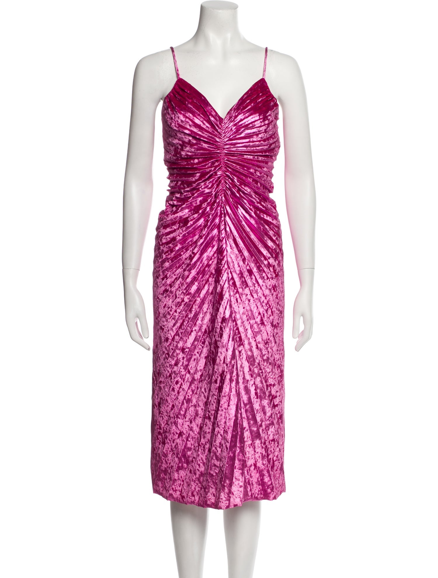 Delfi Collective V-Neck Knee-Length Dress w/ Tags