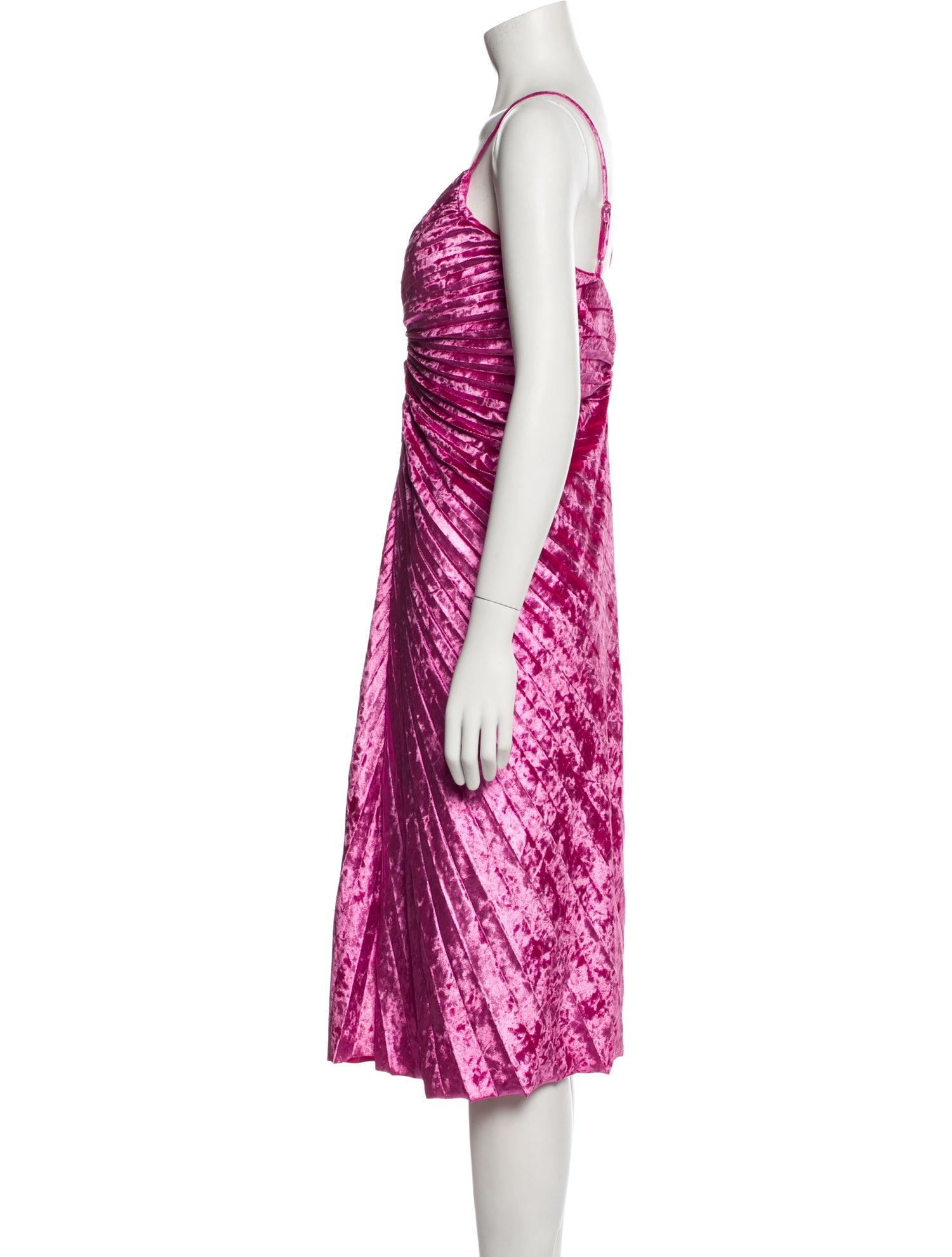 Delfi Collective V-Neck Knee-Length Dress w/ Tags