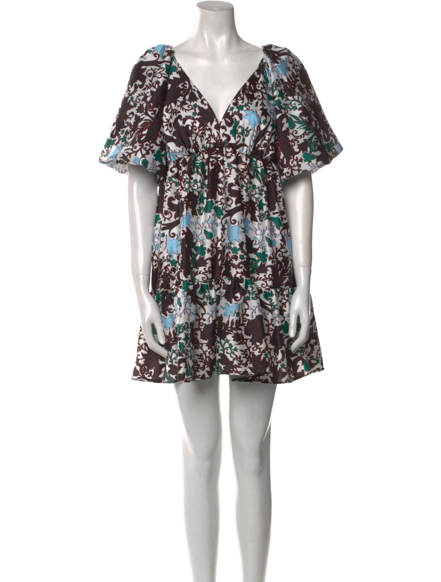 Delfi Collective Floral Print Mini Dress