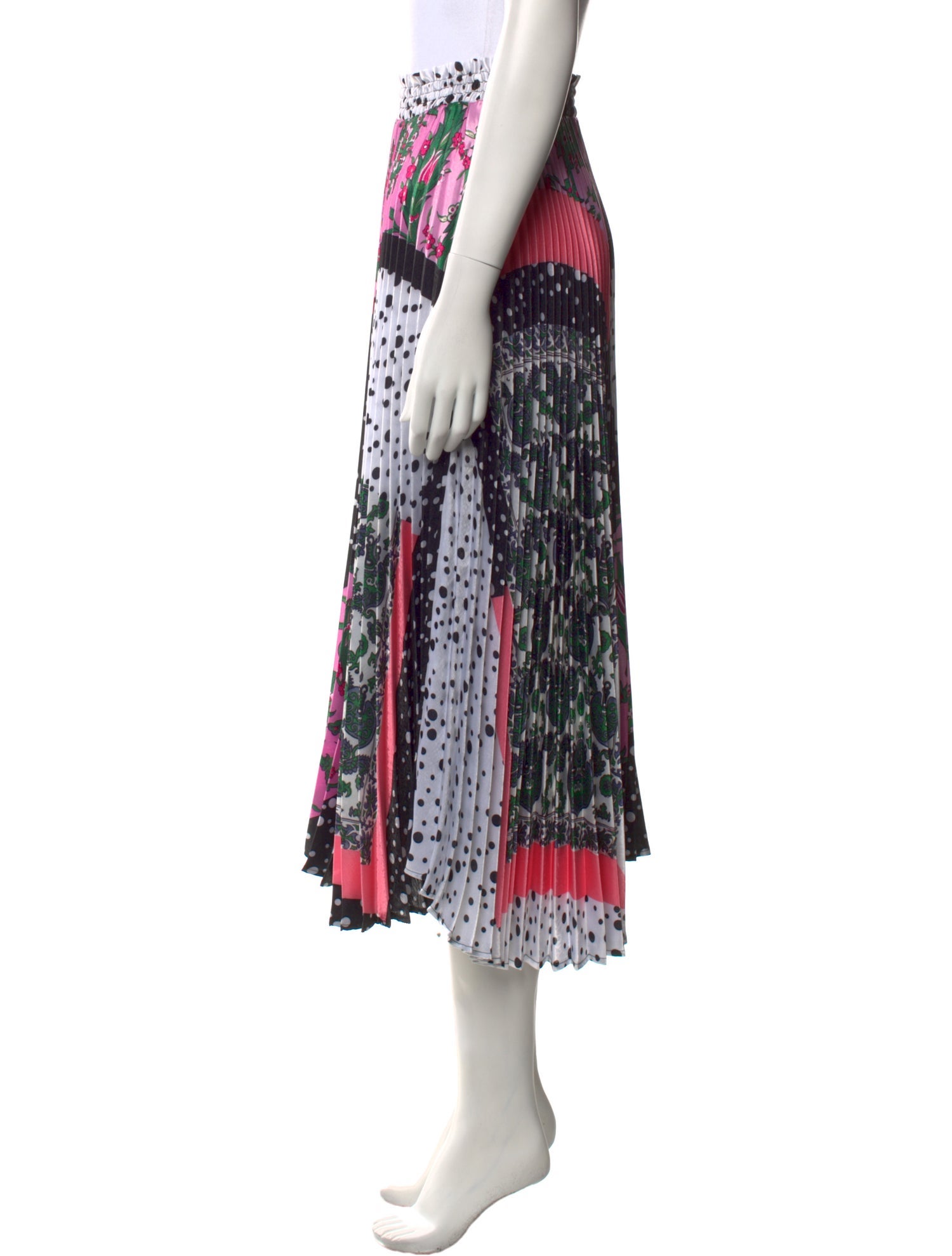 Delfi Collective Printed Midi Length Skirt