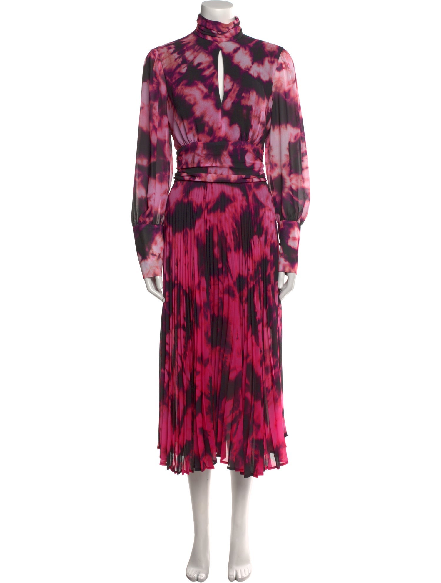 Delfi Collective Tie-Dye Print Long Dress