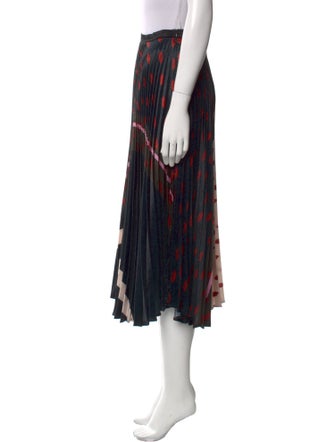 Delfi Collective Printed Midi Length Skirt