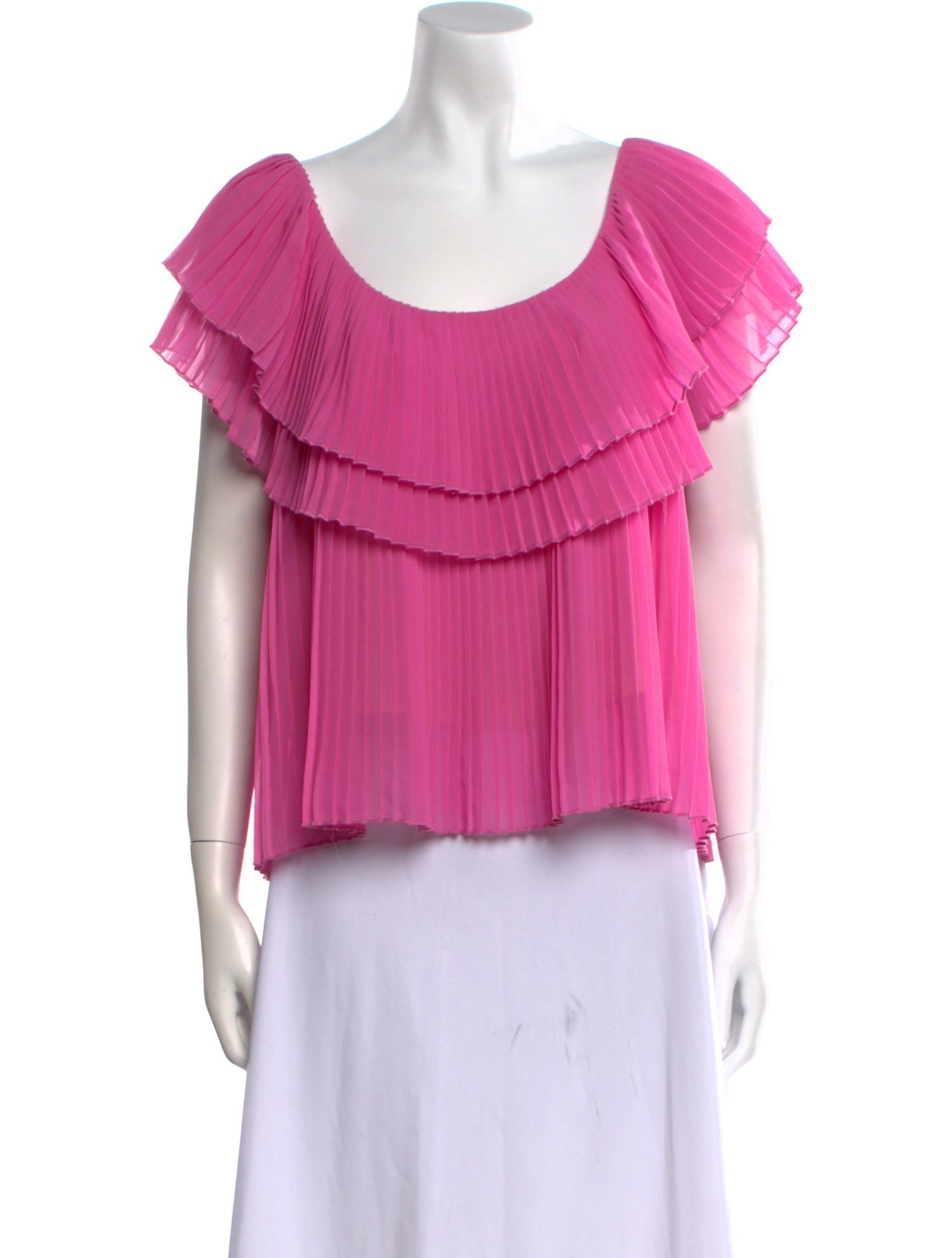 Delfi Collective Scoop Neck Short Sleeve Top