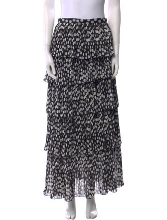 Delfi Collective Polka Dot Print Long Skirt