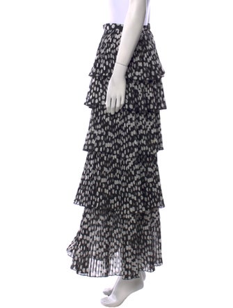 Delfi Collective Polka Dot Print Long Skirt