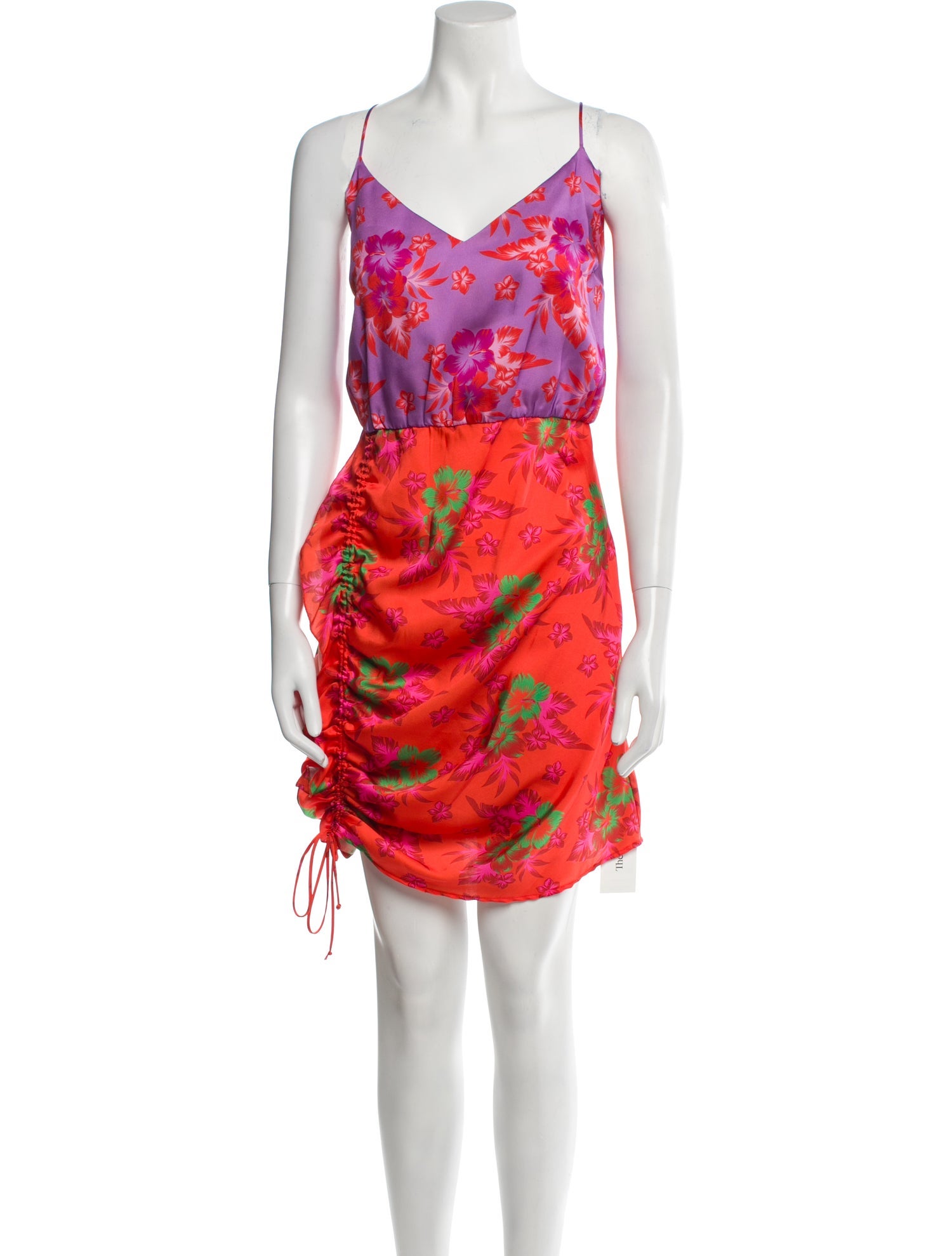 Delfi Collective Floral Print Mini Dress