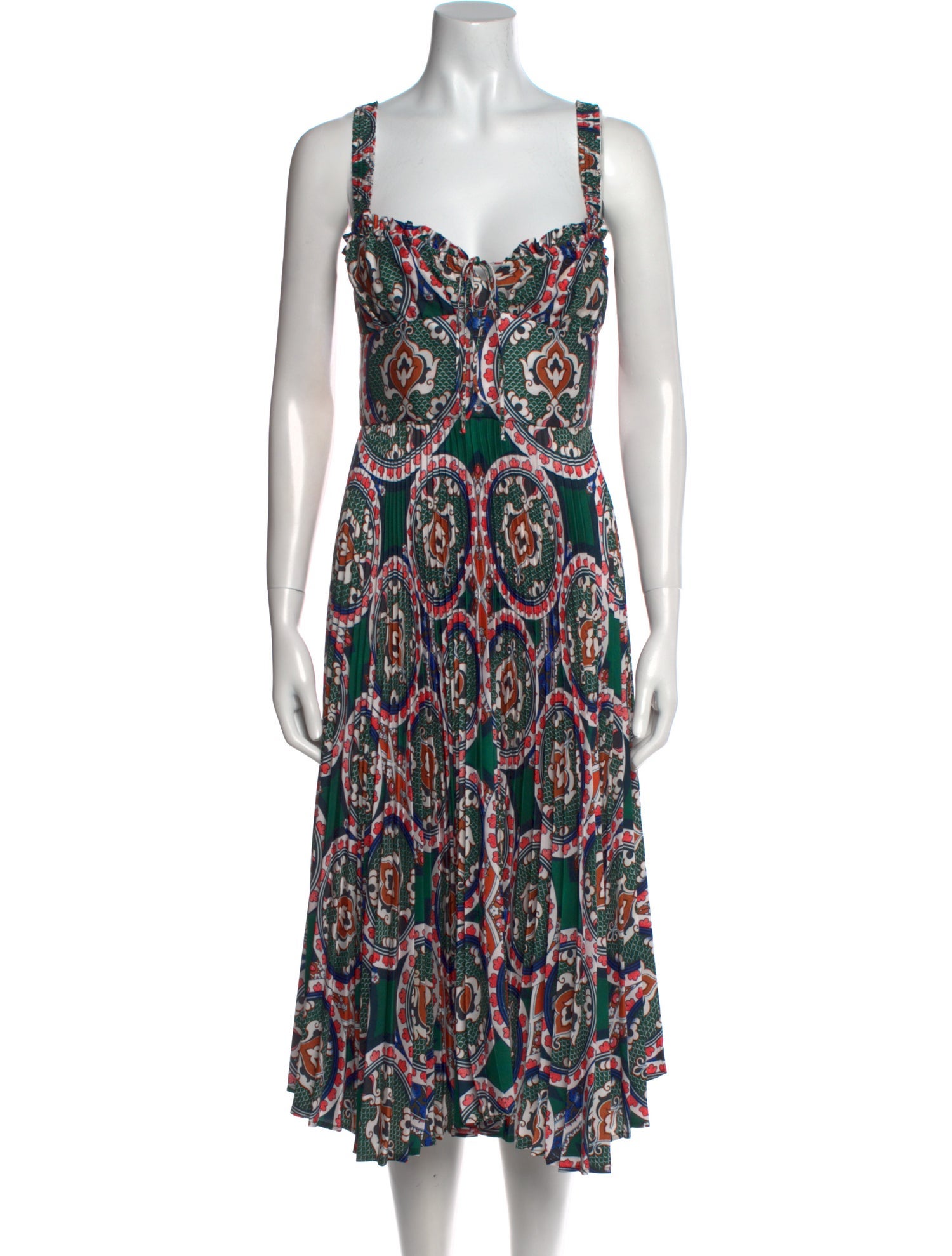 Delfi Collective Printed Midi Length Dress