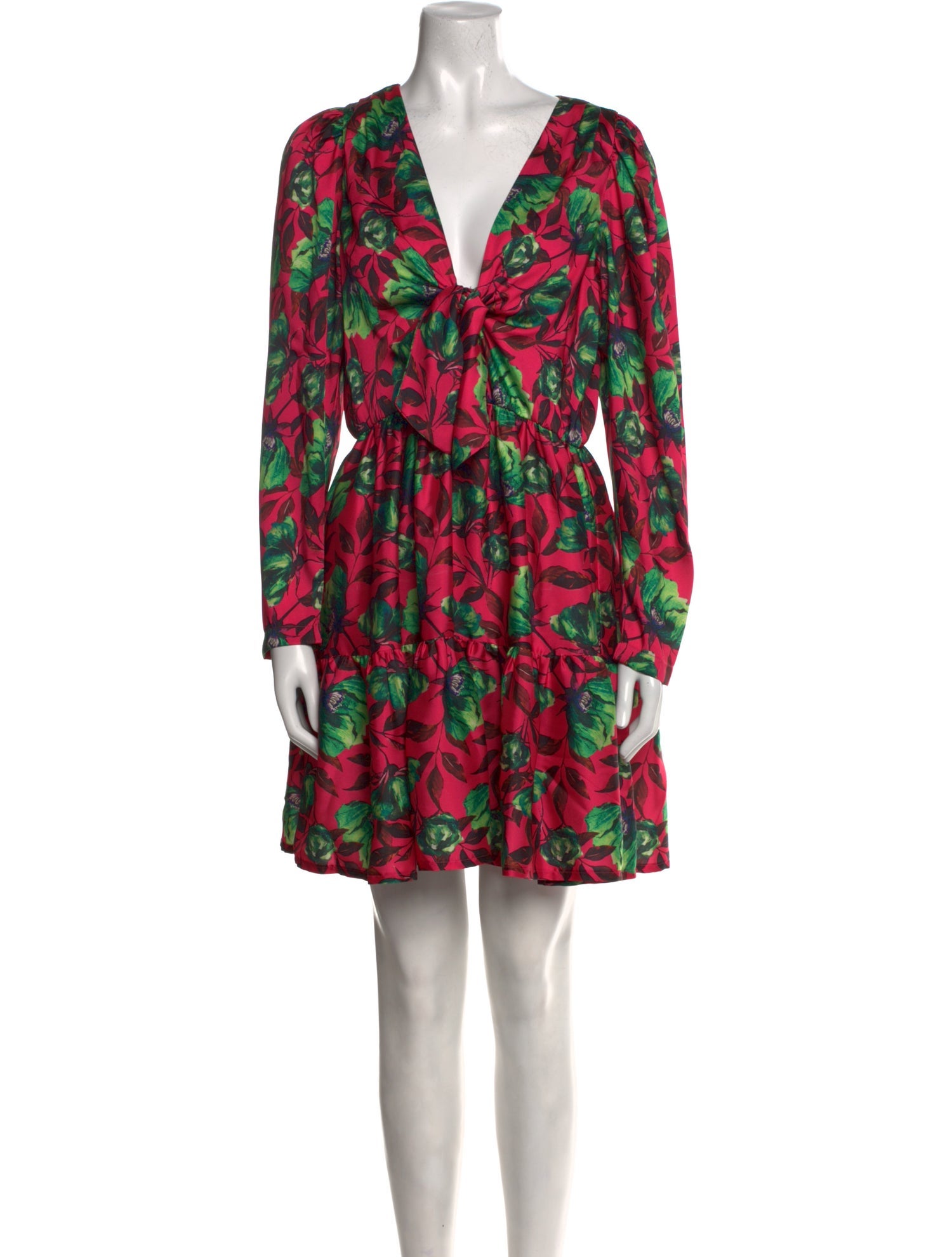 Delfi Collective Floral Print Mini Dress