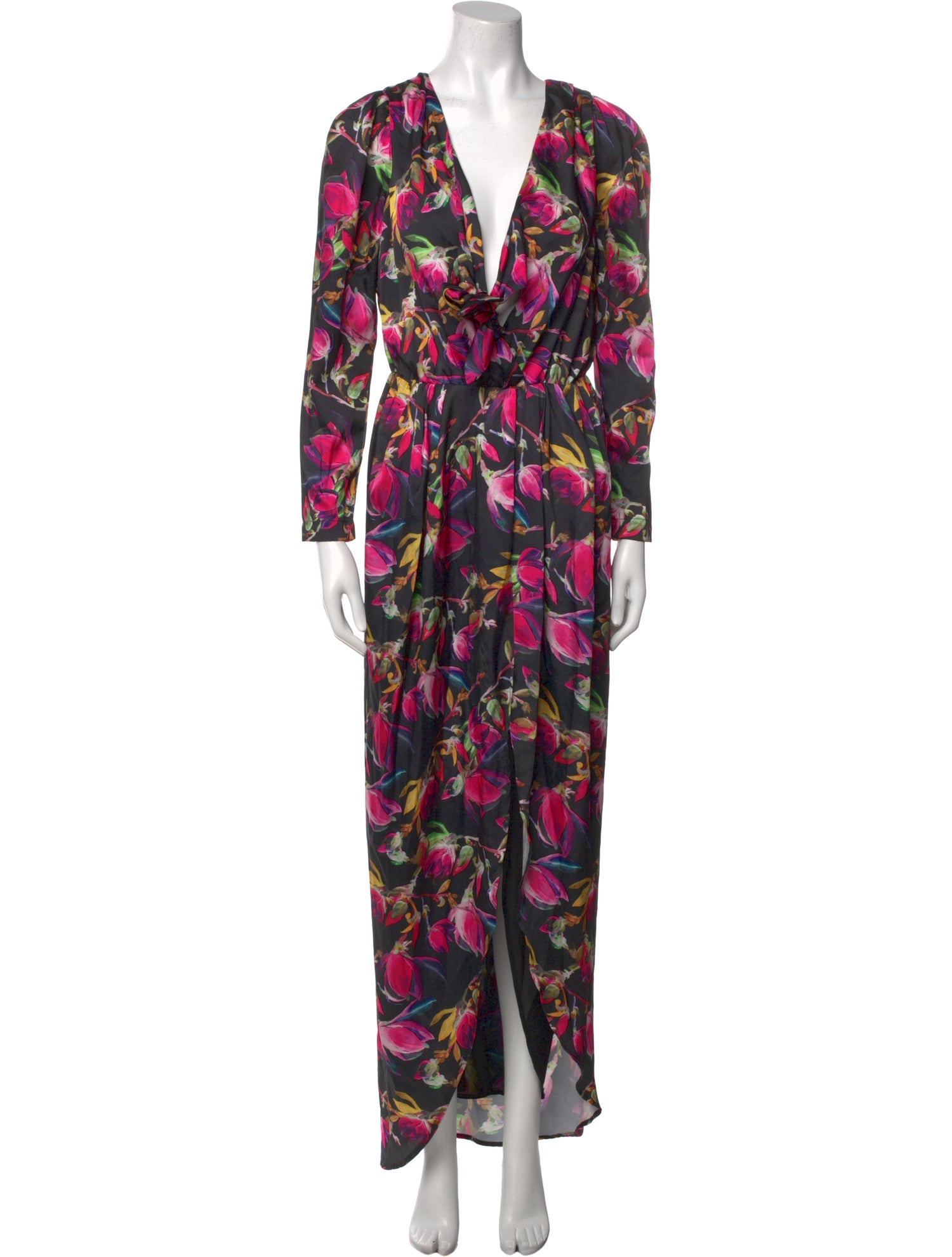 Delfi Collective Floral Print Long Dress w/ Tags