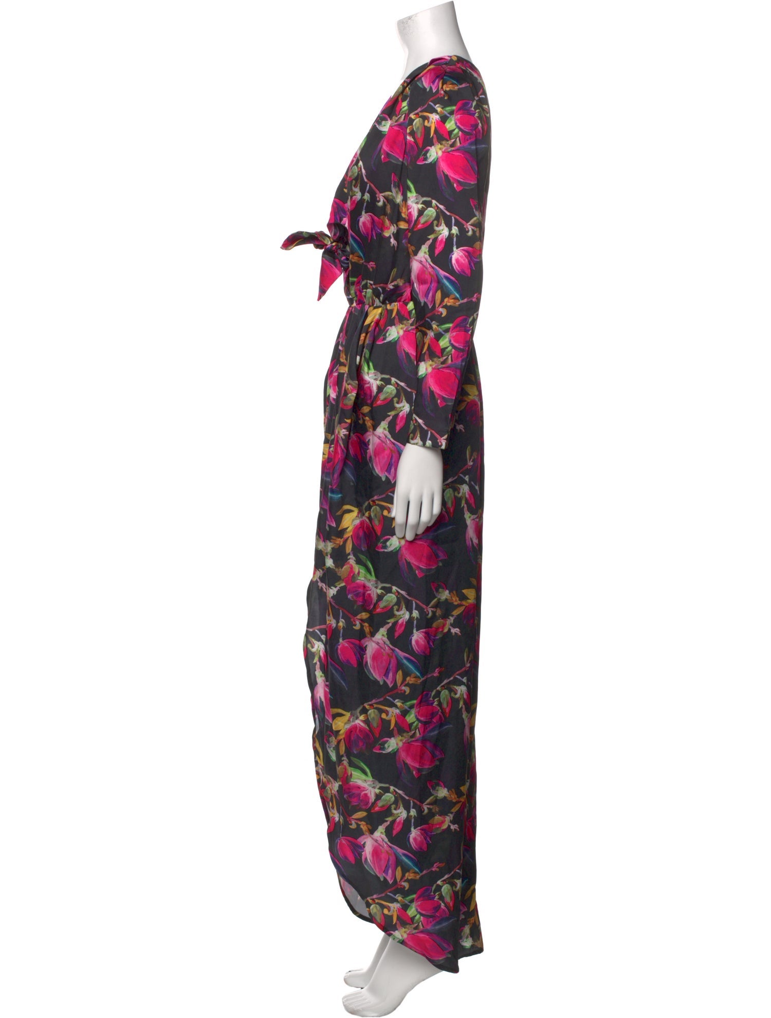 Delfi Collective Floral Print Long Dress w/ Tags