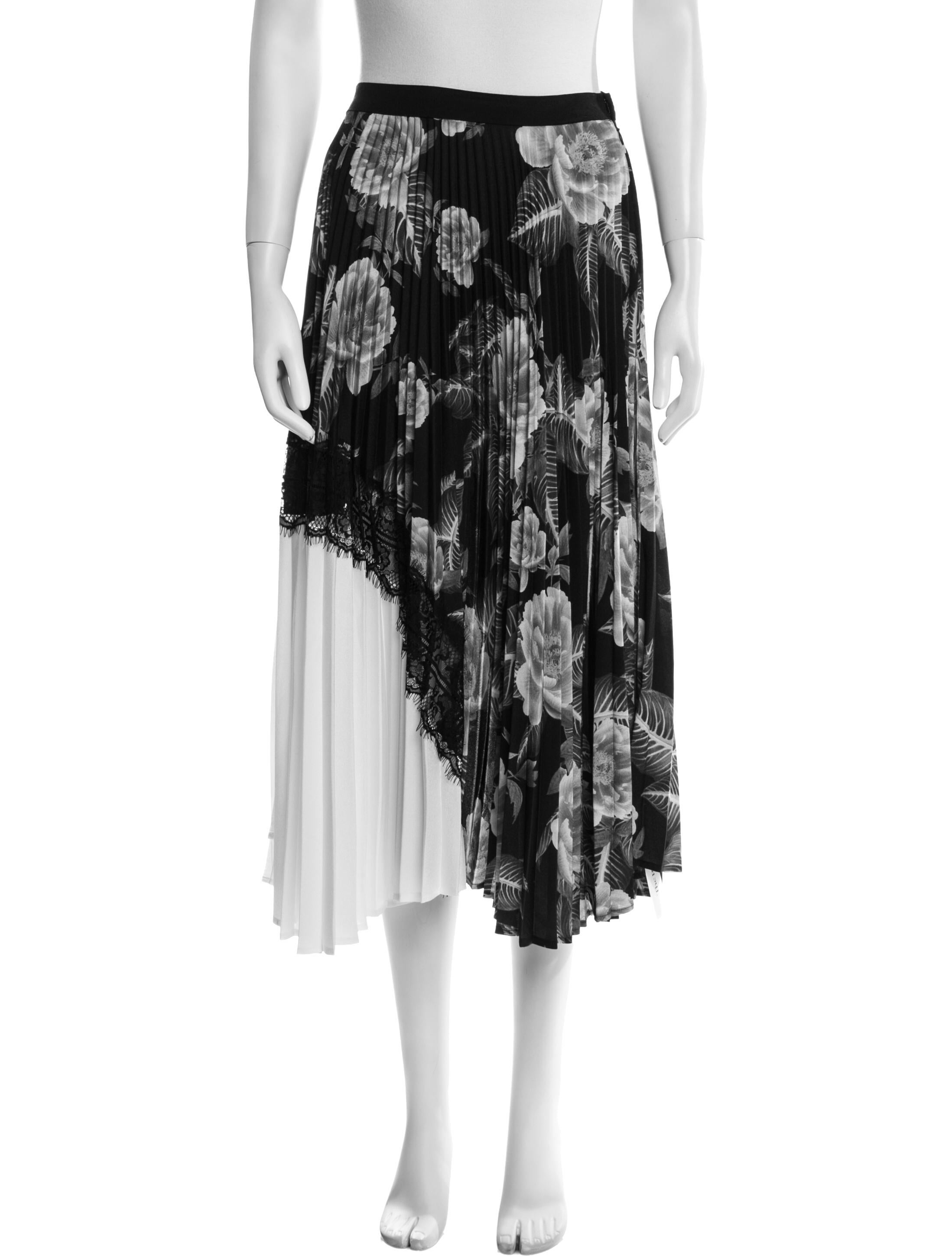 Delfi Collective Printed Midi Length Skirt