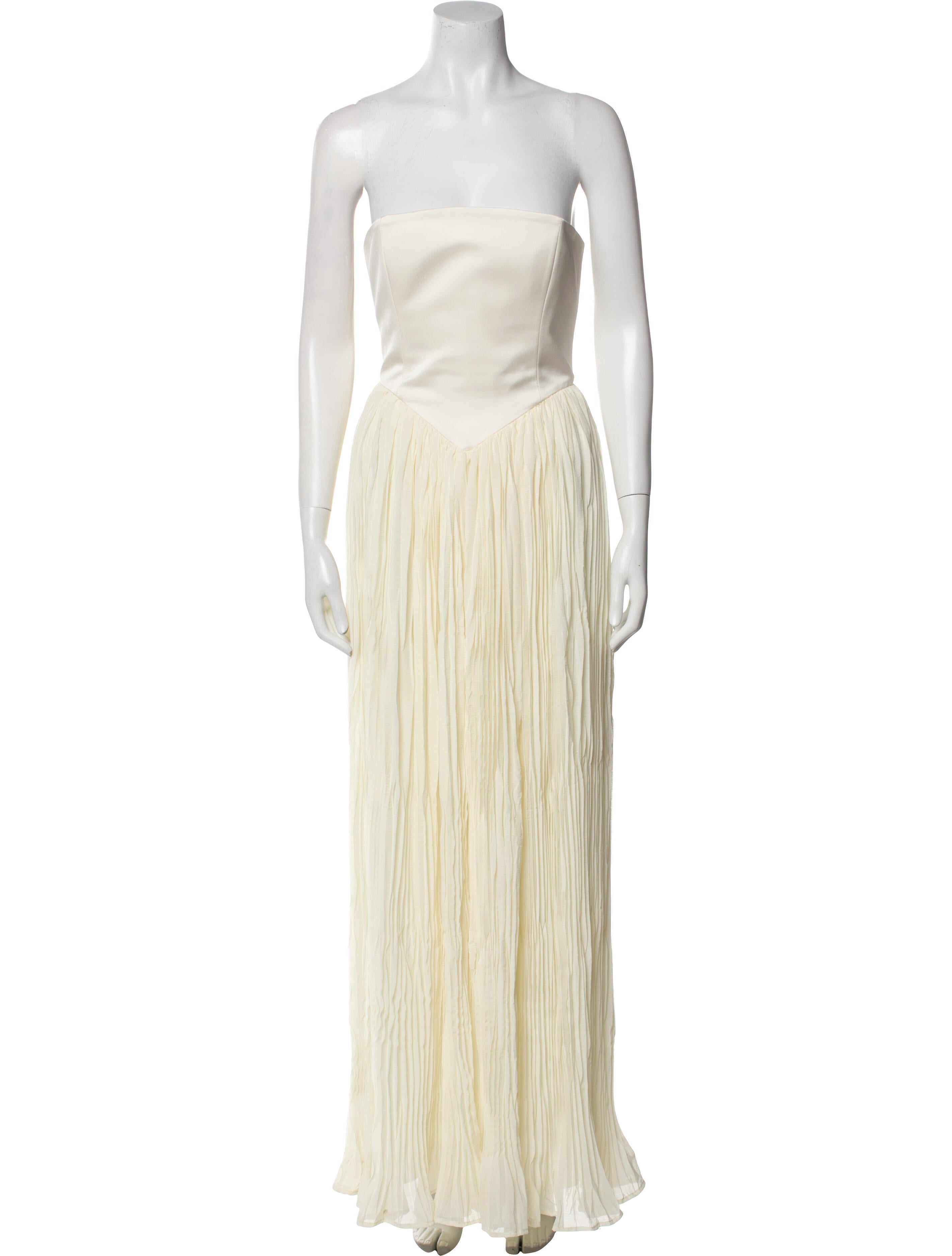 Delfi Collective Strapless Midi Length Dress