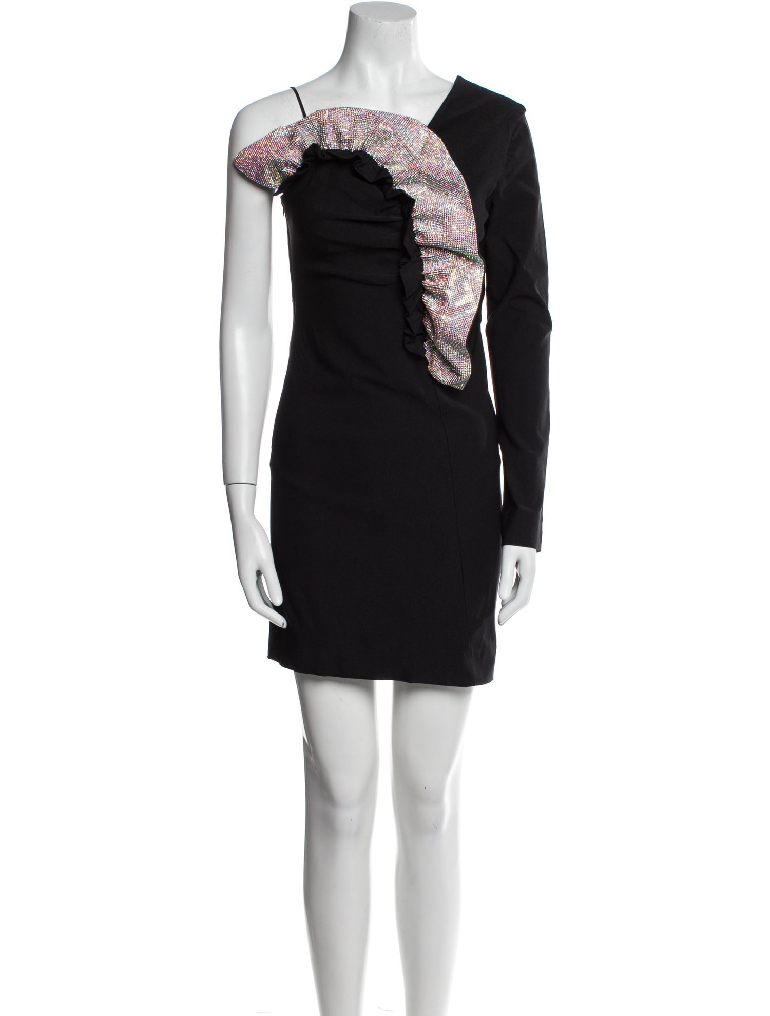 Delfi Collective Colorblock Pattern Mini Dress