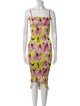 Delfi Collective Printed Midi Length Dress