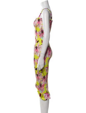 Delfi Collective Printed Midi Length Dress