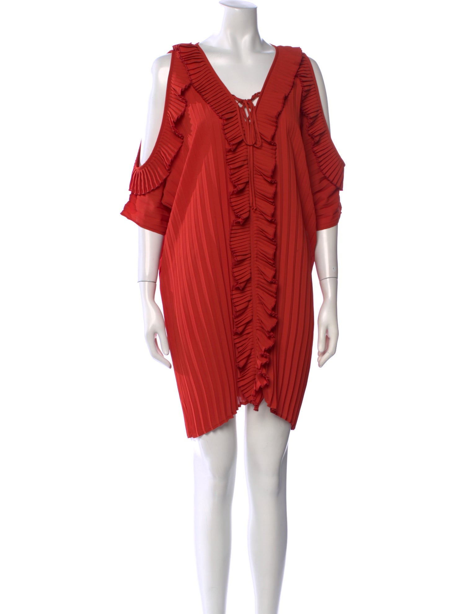 Delfi Collective V-Neck Mini Dress