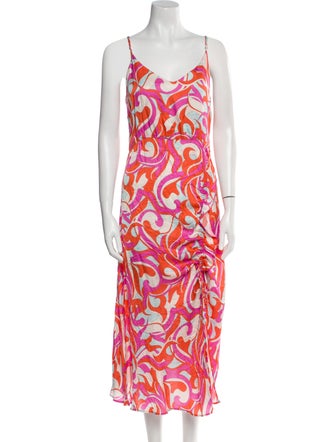 Delfi Collective Printed Long Dress