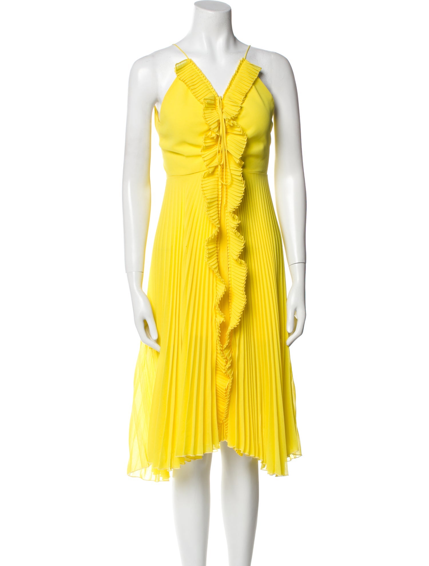 Delfi Collective V-Neck Midi Length Dress