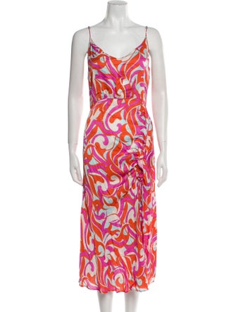 Delfi Collective Printed Long Dress