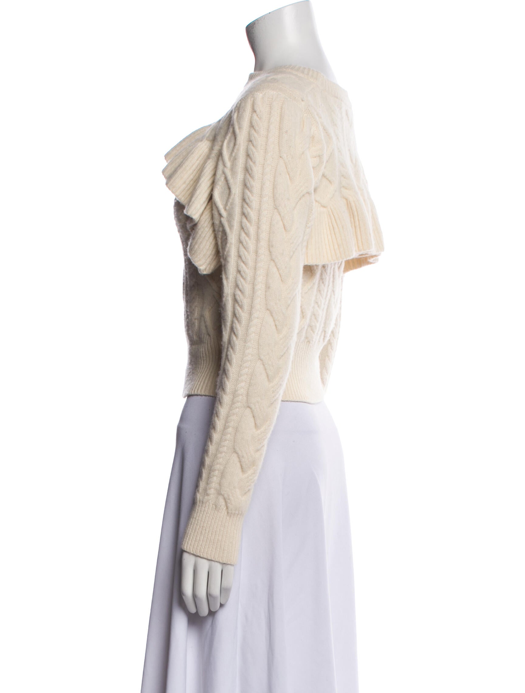 Delfi Collective Wool Bateau Neckline Crop Top