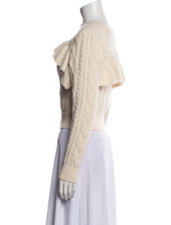 Delfi Collective Wool Bateau Neckline Crop Top