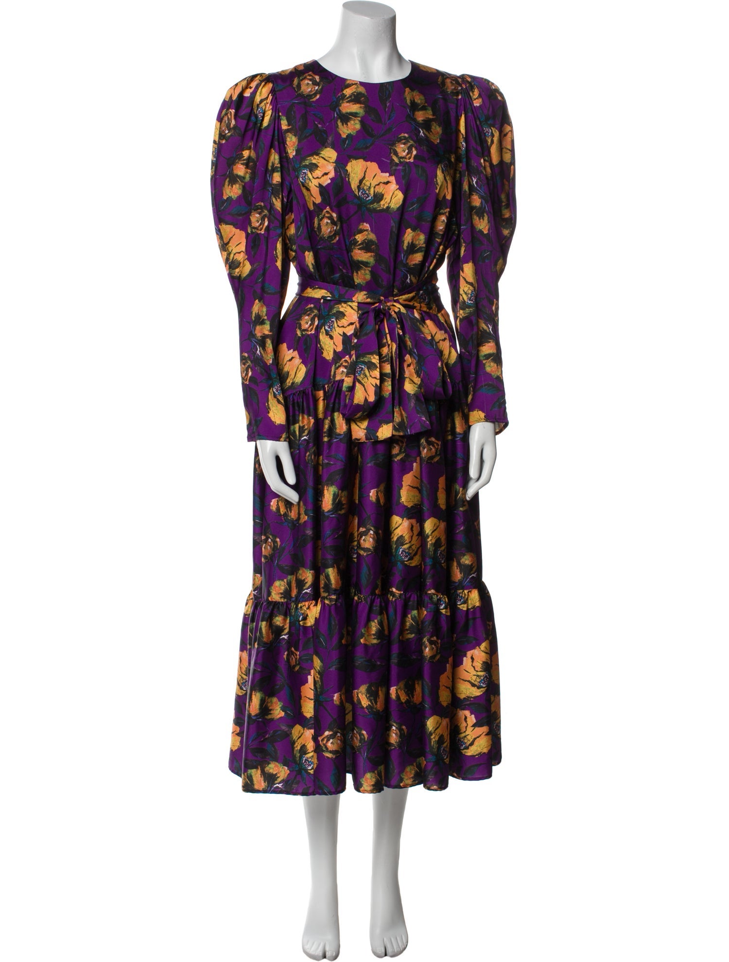 Delfi Collective Floral Print Long Dress