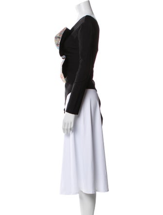 Delfi Collective One-Shoulder Long Sleeve Tunic