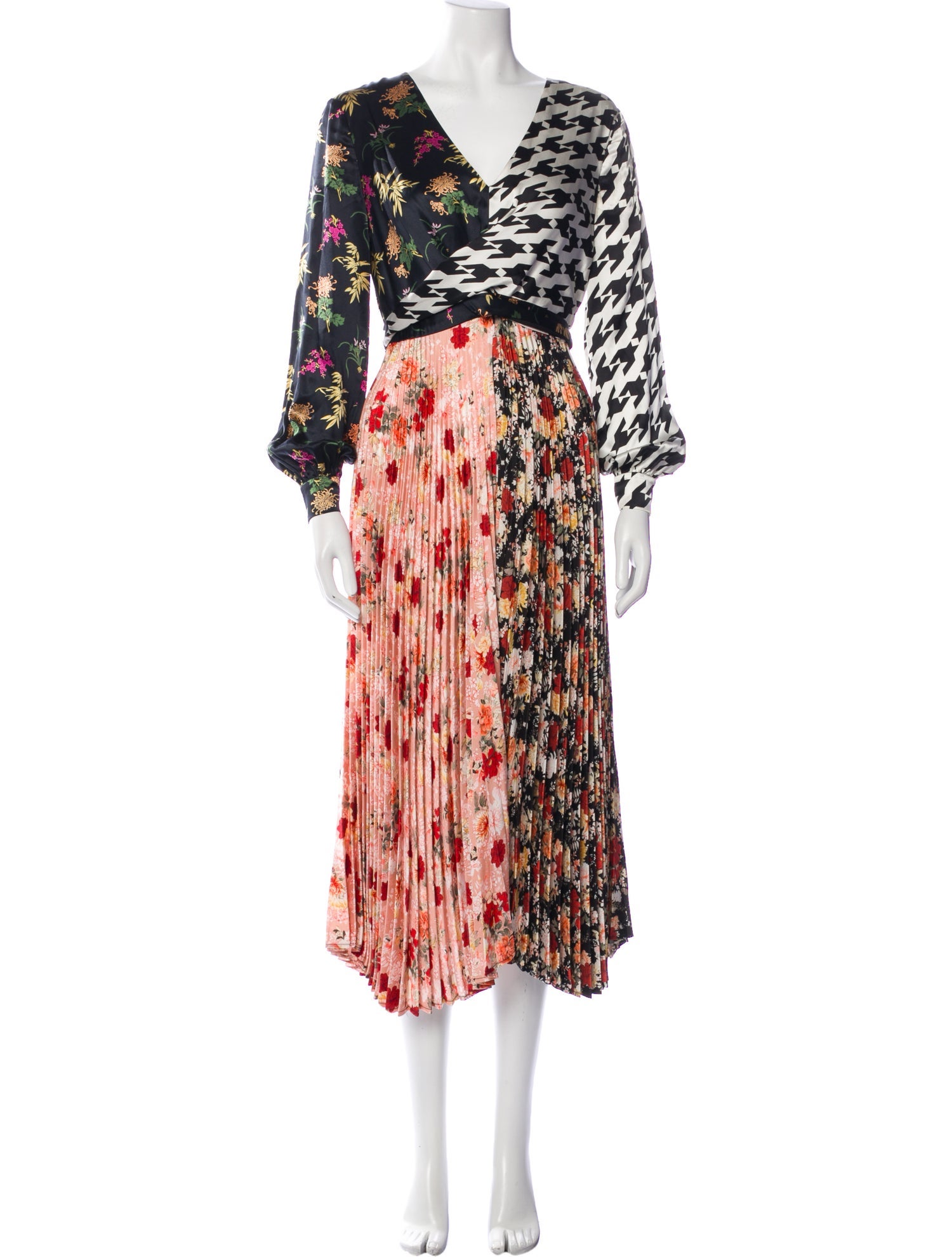 Delfi Collective Silk Midi Length Dress