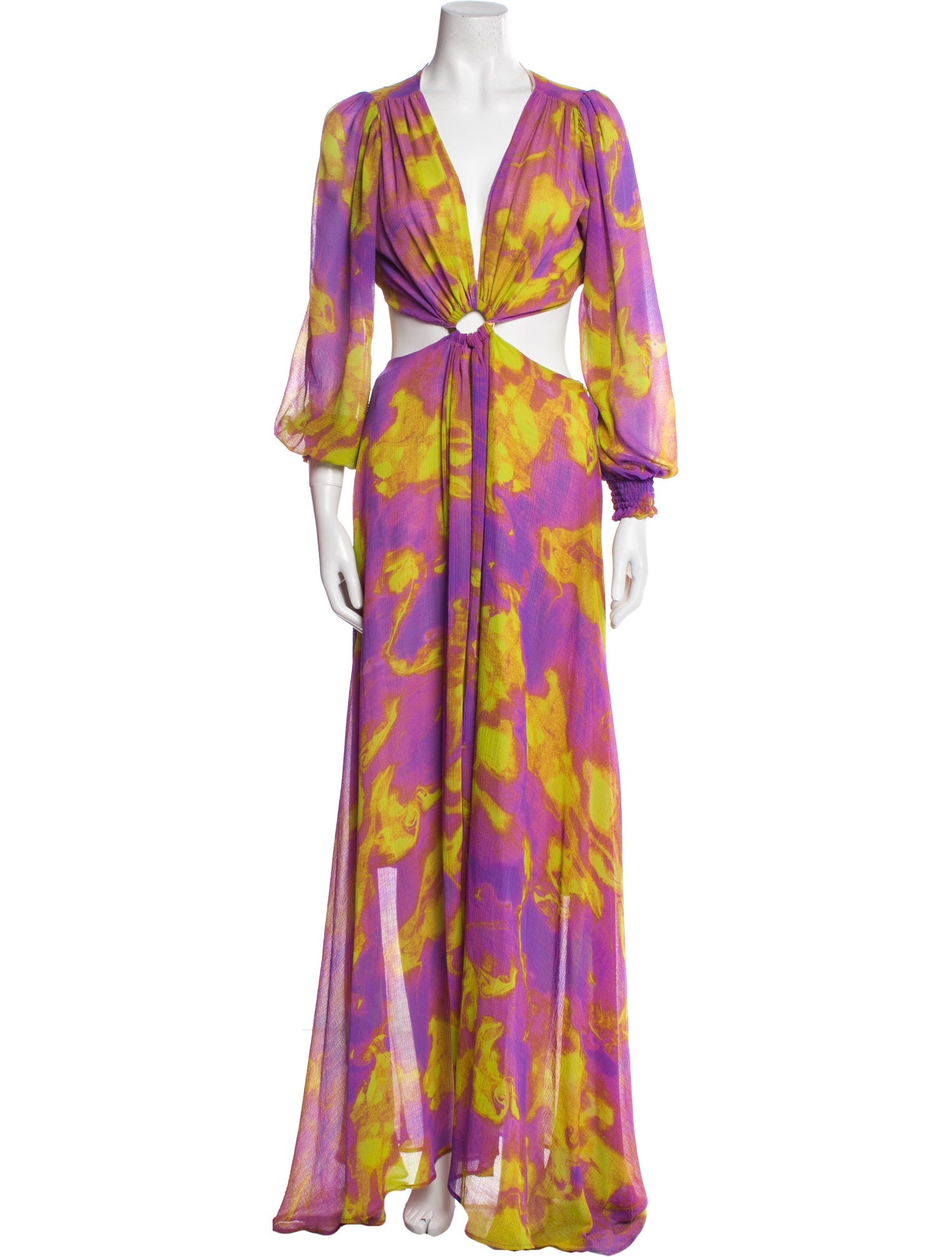 Delfi Collective Printed Long Dress