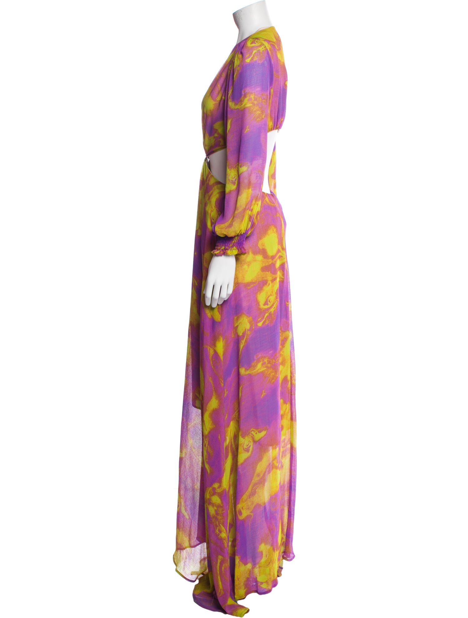 Delfi Collective Printed Long Dress