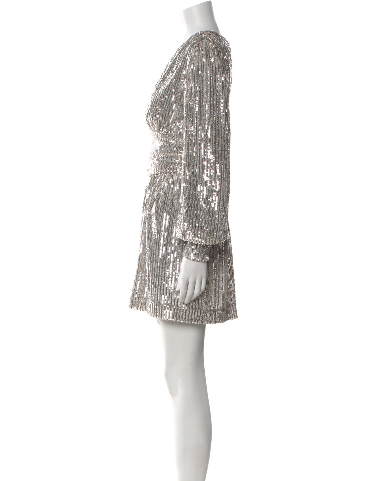 Delfi Collective V-Neck Mini Dress